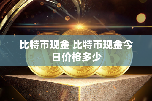 比特币现金 比特币现金今日价格多少