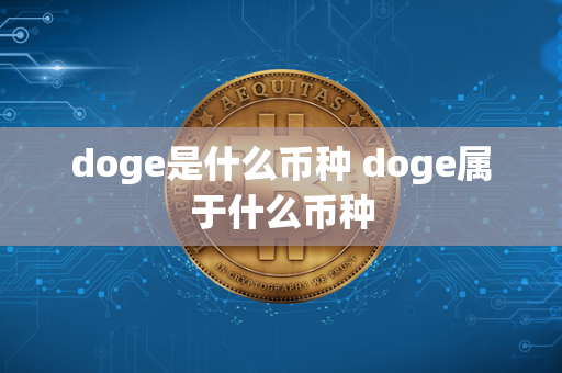 doge是什么币种 doge属于什么币种