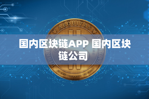 国内区块链APP 国内区块链公司 