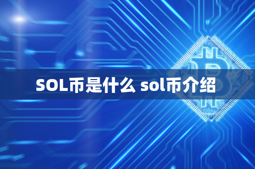 SOL币是什么 sol币介绍 