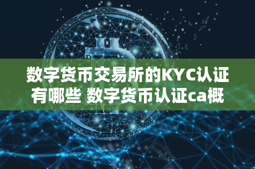 数字货币交易所的KYC认证有哪些 数字货币认证ca概念股 